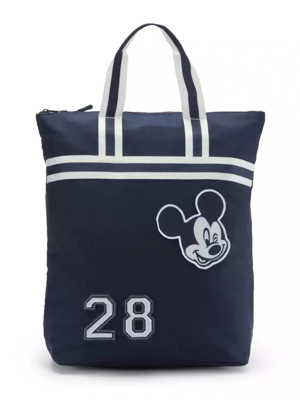 Navy Mickey Patch Backpack